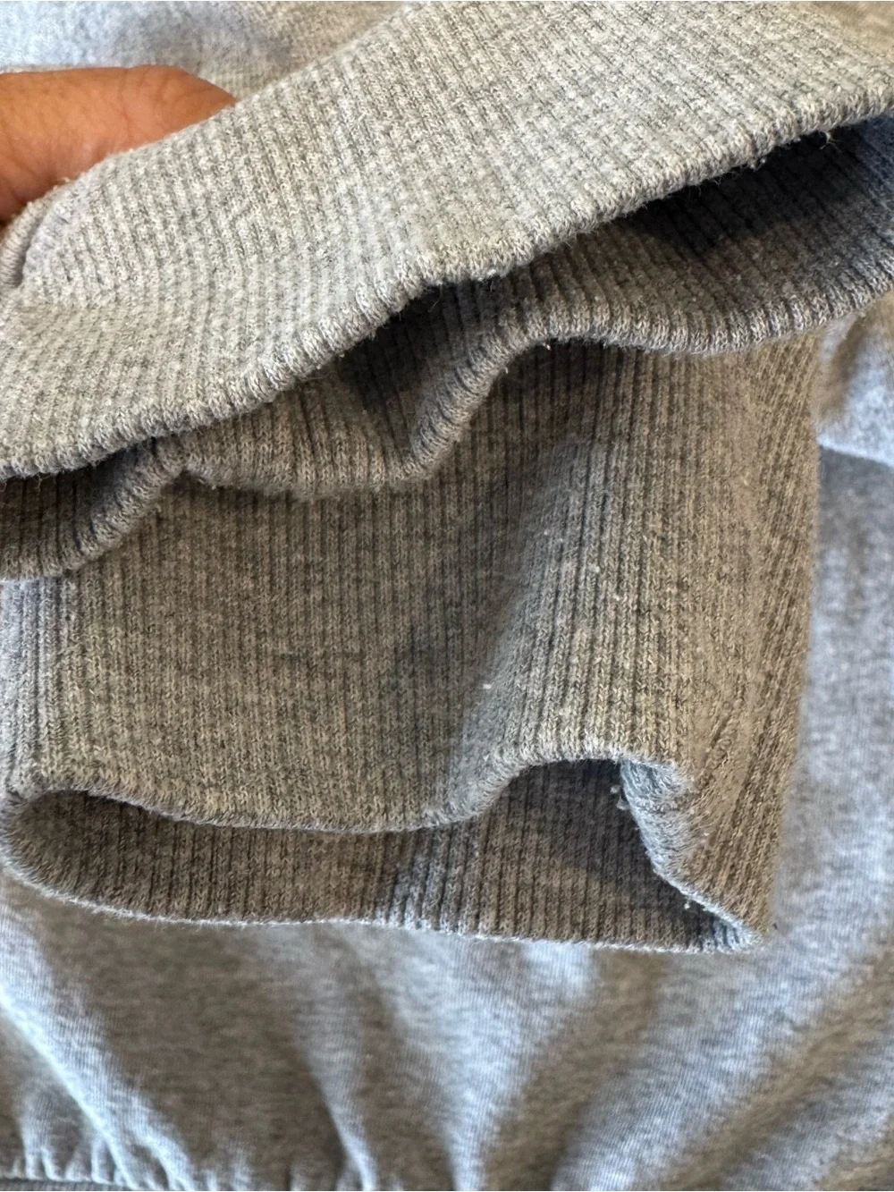 True Religion Mens Classic Gray Sweatshirt Black Logo Size Medium